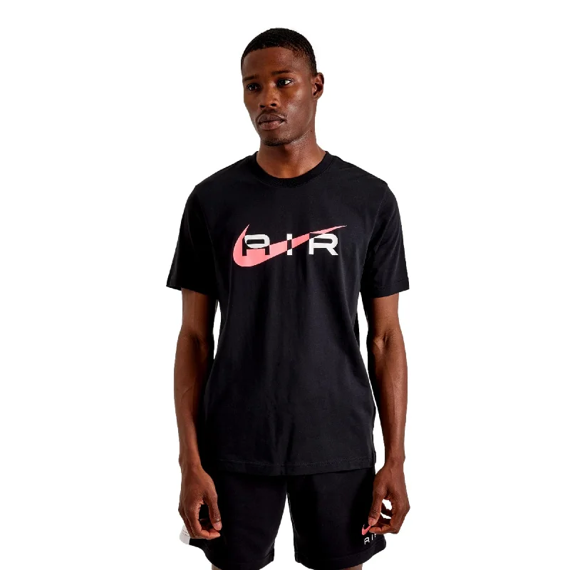 Nike Air Tee Black/Pink  FN7704-013 Men's Polished Men's Satin