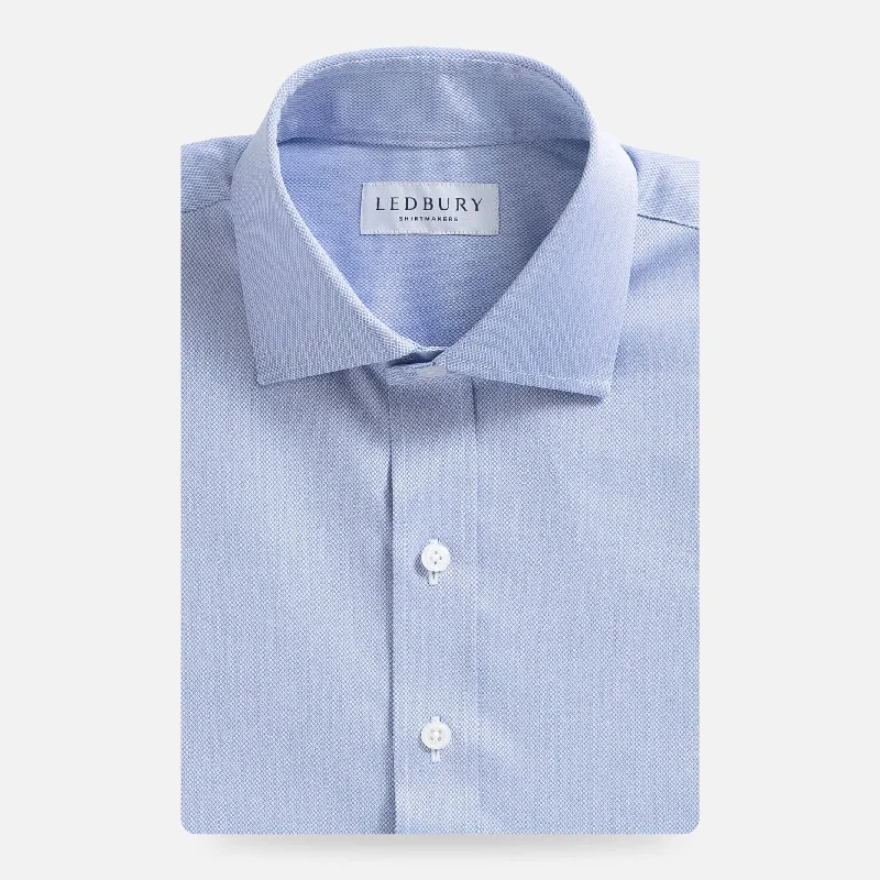 The Blue Monti Sinclair Dobby Custom Shirt Minimalist Men's Casual 