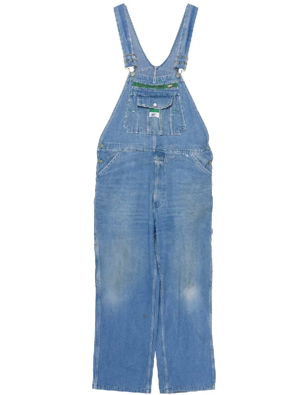 Liberty Relaxed Fit Dungaree Salopettes - L Masculine Men's Thick