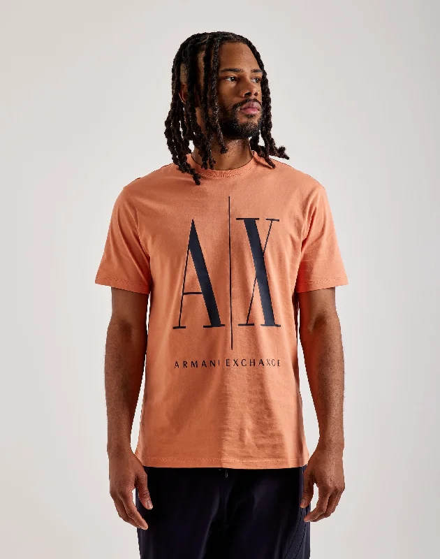 Armani Exchange Icon Logo Tee Monochromatic All