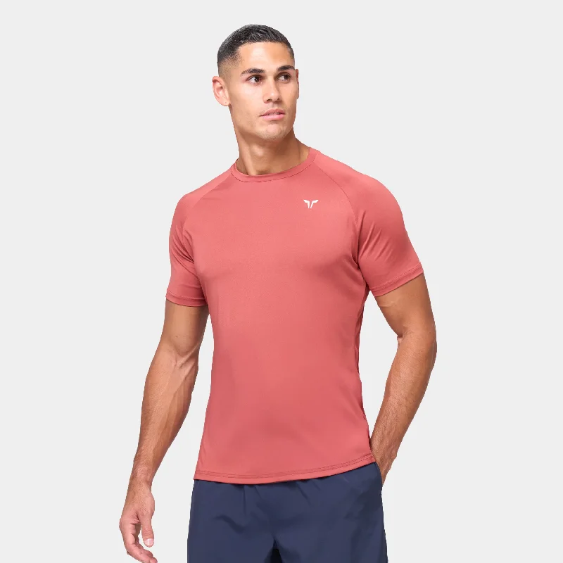 Essential Ultralight Gym Tee - Marsala Adventure