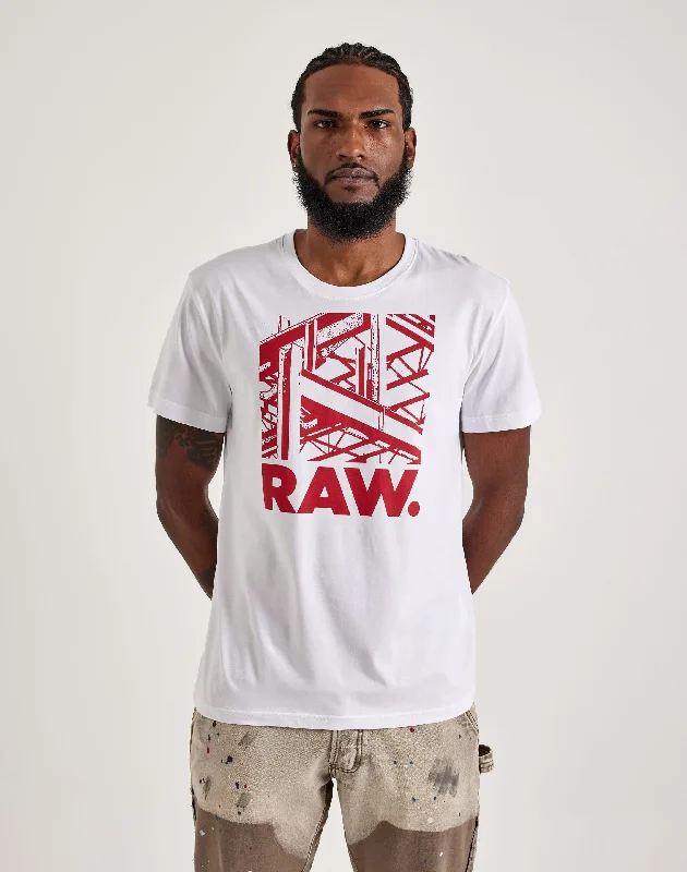 G-Star Raw Construction Tee Preppy Men's College