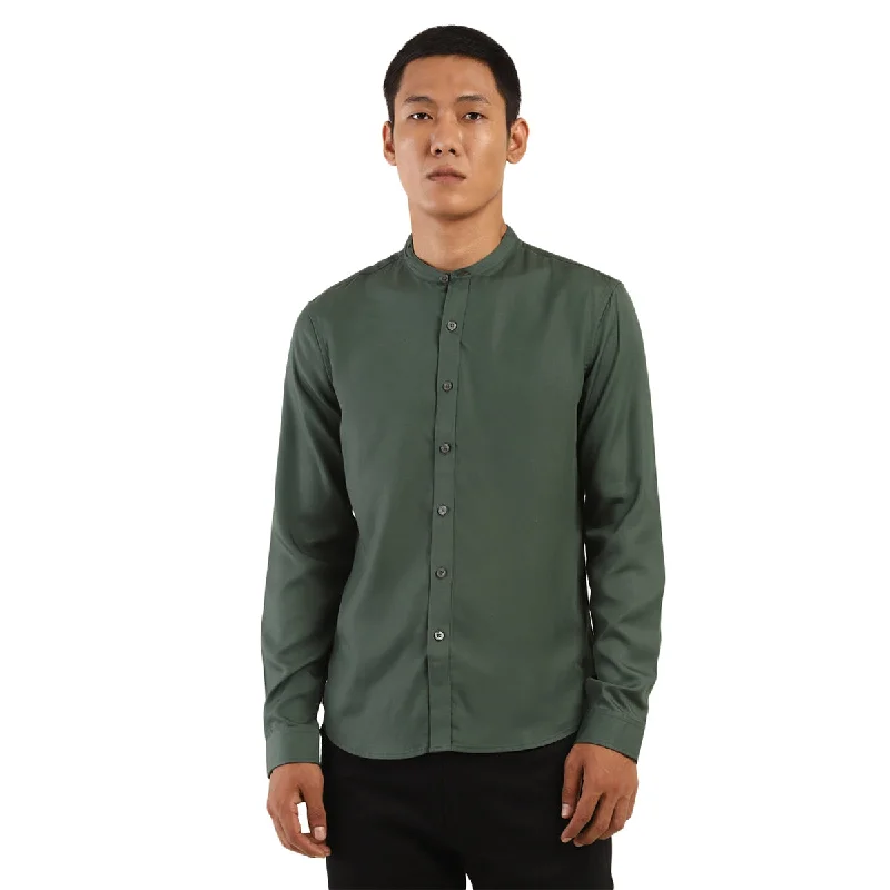 Levi's Jungle Green Solid Shirt Bold Men's Animal