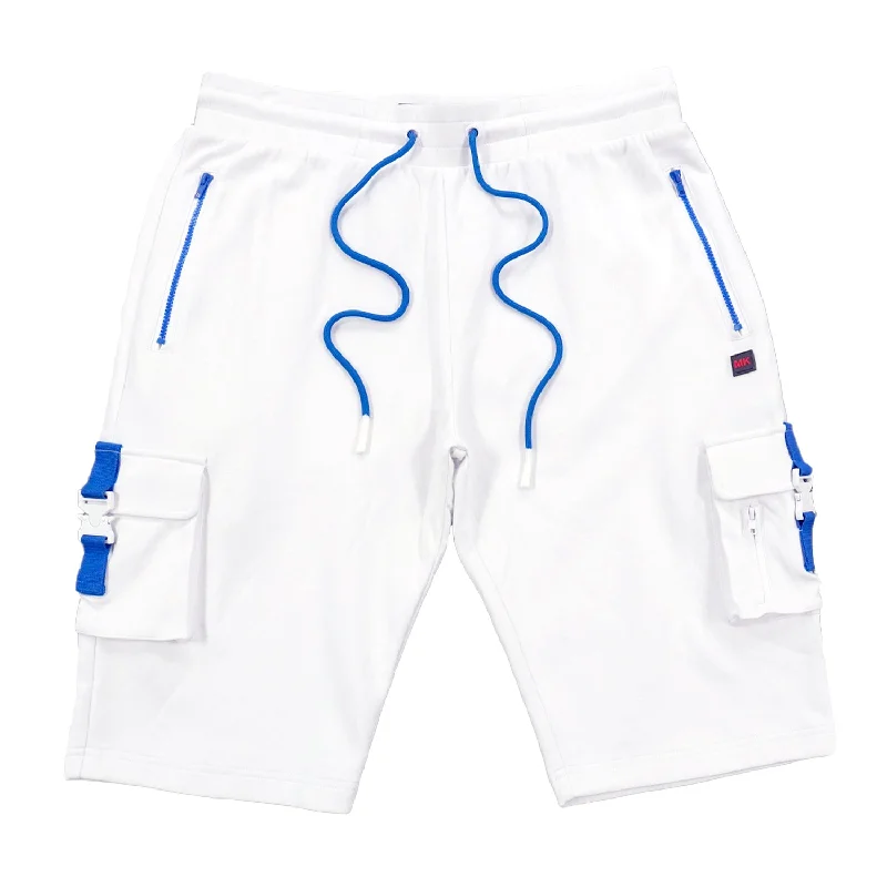 M670 Tech Fleece cargo Shorts - White Earthy Men's Sustainable 