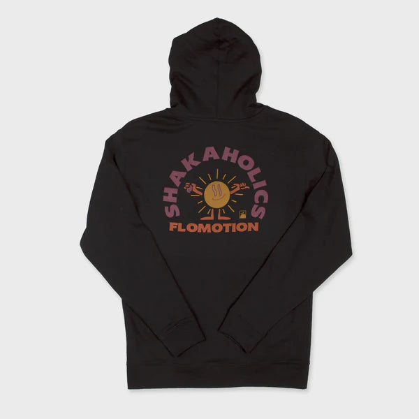 Flomotion Shakaholics Zip Hoodie - Black Hip Men's Urban