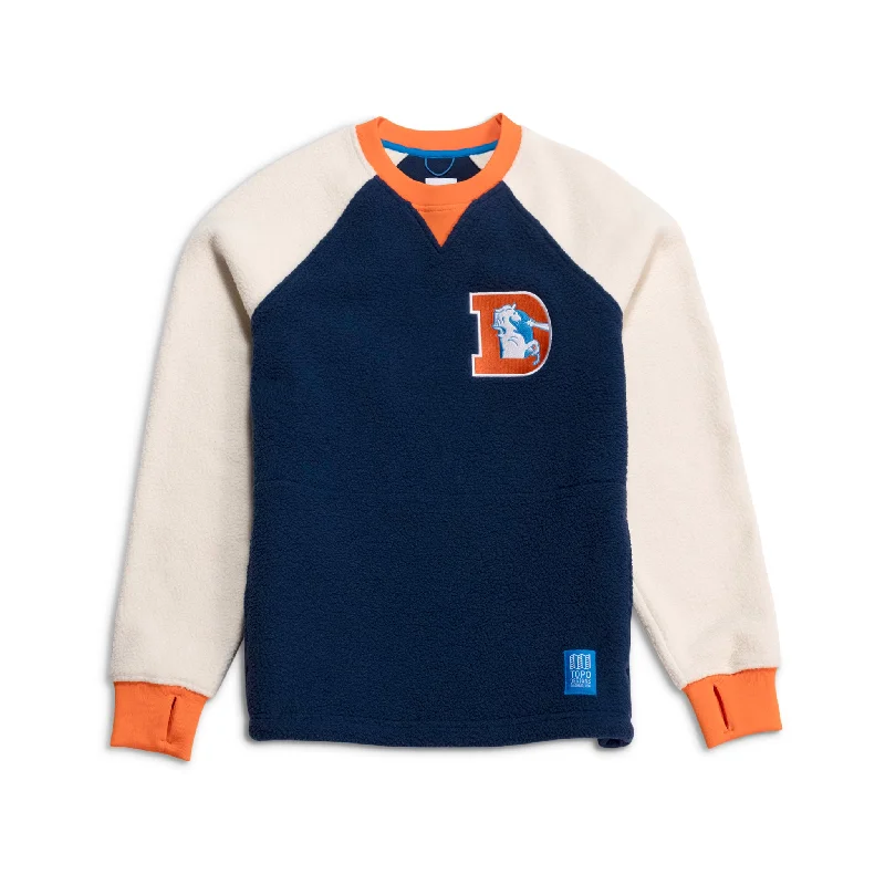 Topo Designs x Denver Broncos Mountain Fleece Crew Casual Men's Japanese 