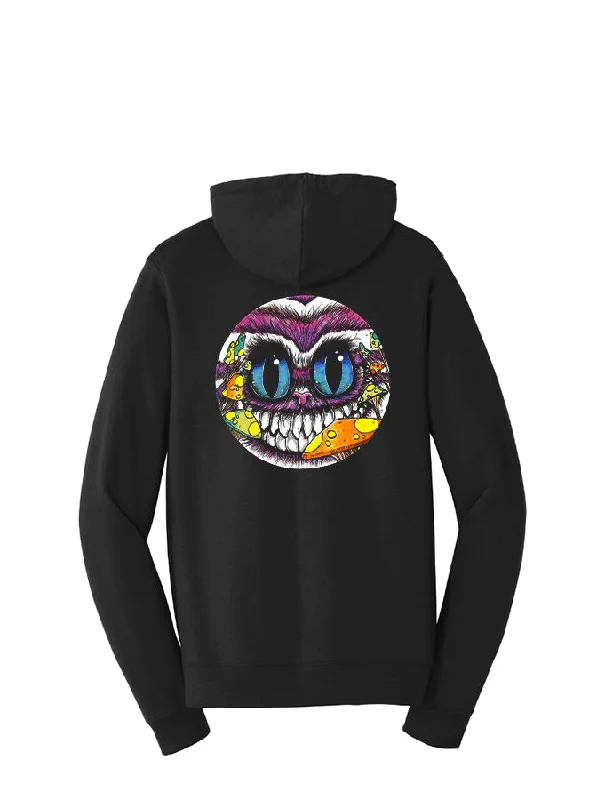 Cheshire Cat · Zip-up Hoodie Edgy Men's Punk