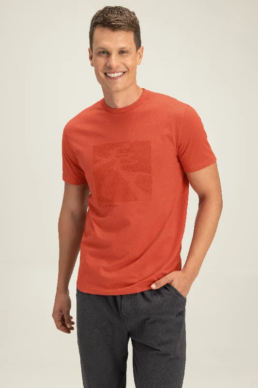 Forest Comfy T-Shirt Elegant Men's Cashmere