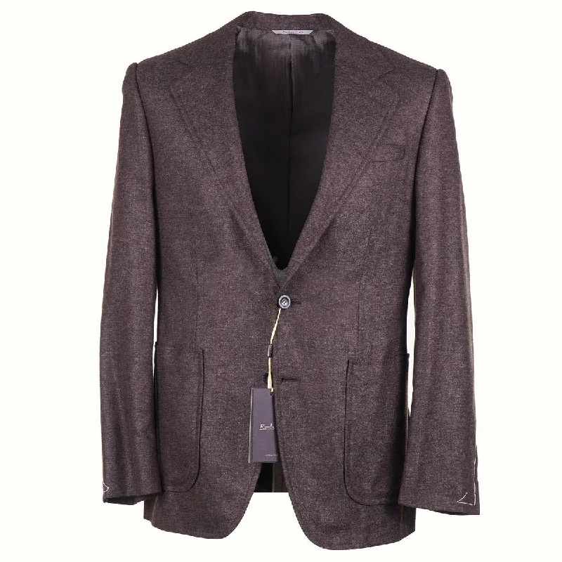 Canali Exclusive Cashmere-Silk Sport Coat Sporty Men's Athleisure 