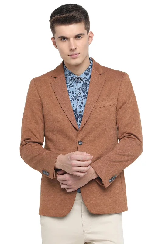 Comfort Fit 2 Button Knit Blazer Dynamic Men's High