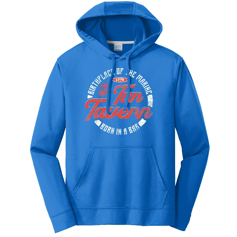 Tun Tavern Marine Corps Performance Royal Hoodie (Captain's Special) Beach