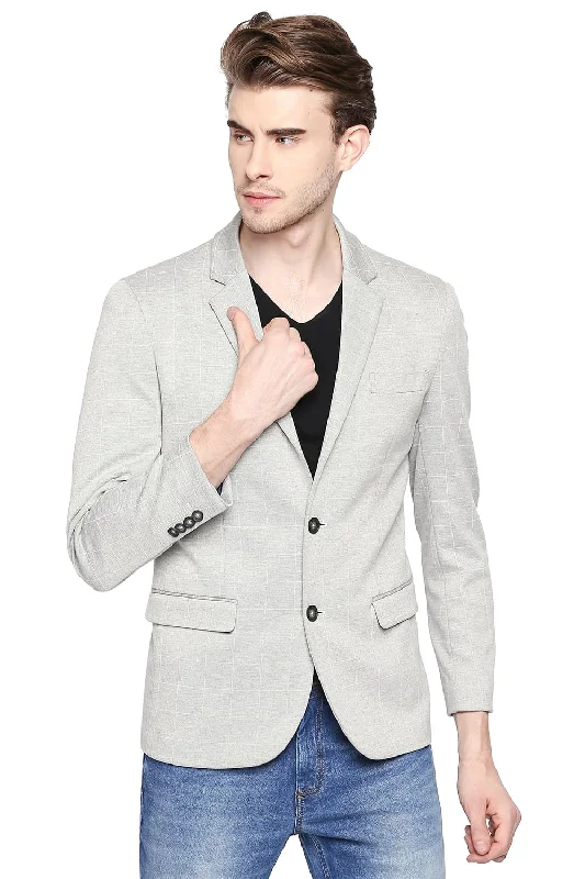 Comfort Fit 2 Button Knitted Blazer Masculine Men's 