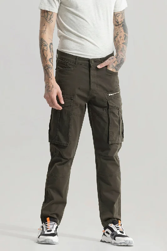 Outlander Olive Cargo Pant Cool Men's Distressed