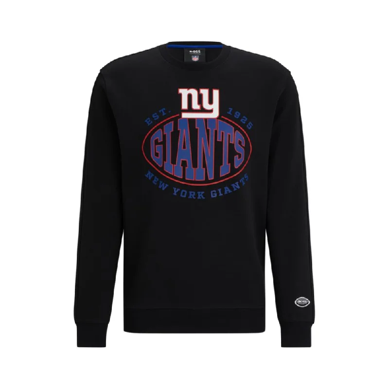 BOSS x NFL cotton-blend sweatshirt with collaborative branding Refined Men's Hand