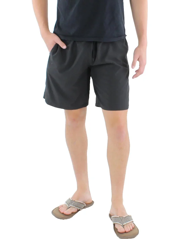 Mens Wicking Stretch Shorts Cool Men's Distressed