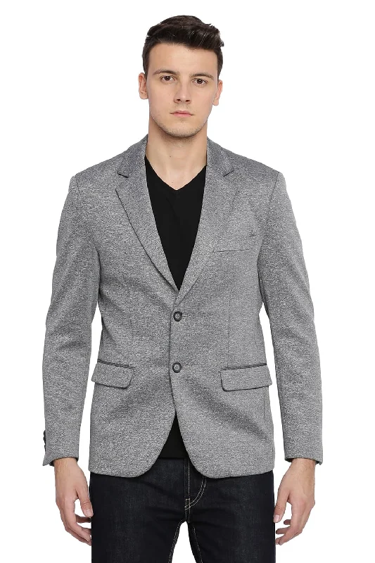 Comfort Fit 2 Button Knit Blazer Bohemian Men's Free