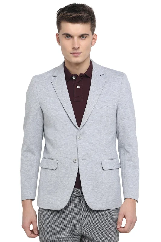 Comfort Fit 2 Button Knit Blazer Youthful Men's Pop