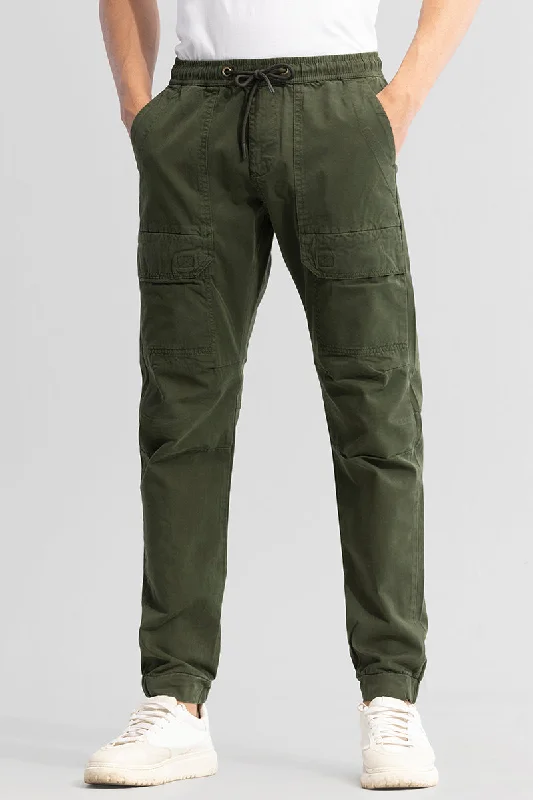 Trek Tech Olive Cargo Pant Stylish Men's Tropical 