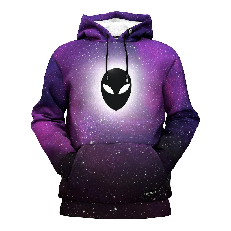 Purple UFO Hoodie Sophisticated Men's French