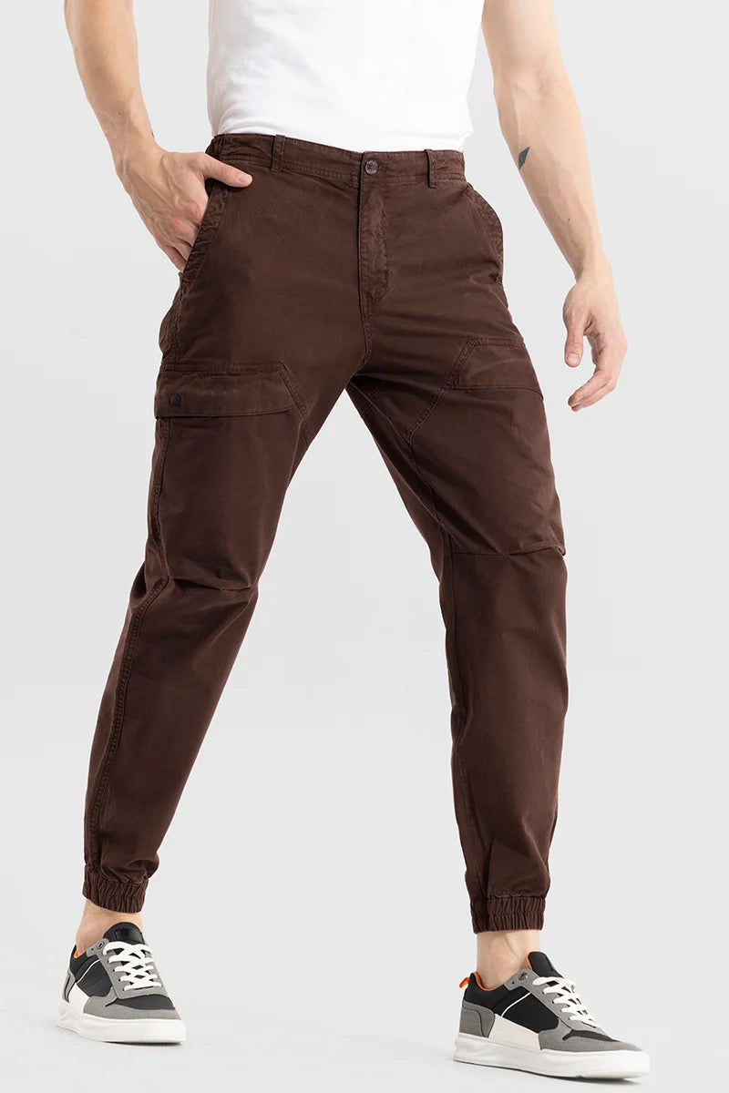 Streetcargo Brown Cargo Pant Dynamic Men's Moto