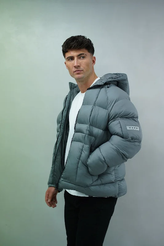 Capo CUBE Coat Jacket - Grey Casual Men's Japanese 