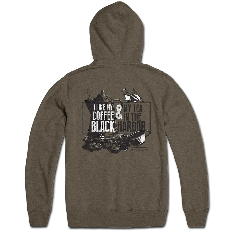 Tea In The Harbor Hoodie Sophisticated Men's French