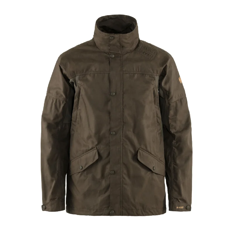 Fjallraven Forest Hybrid Jacket Dark Olive Dapper Men's Bow