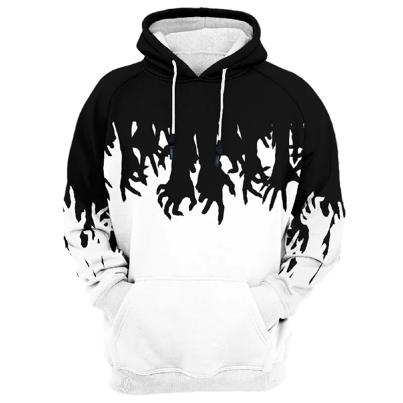 Zombies Hands Hoodie Confident Men's Power