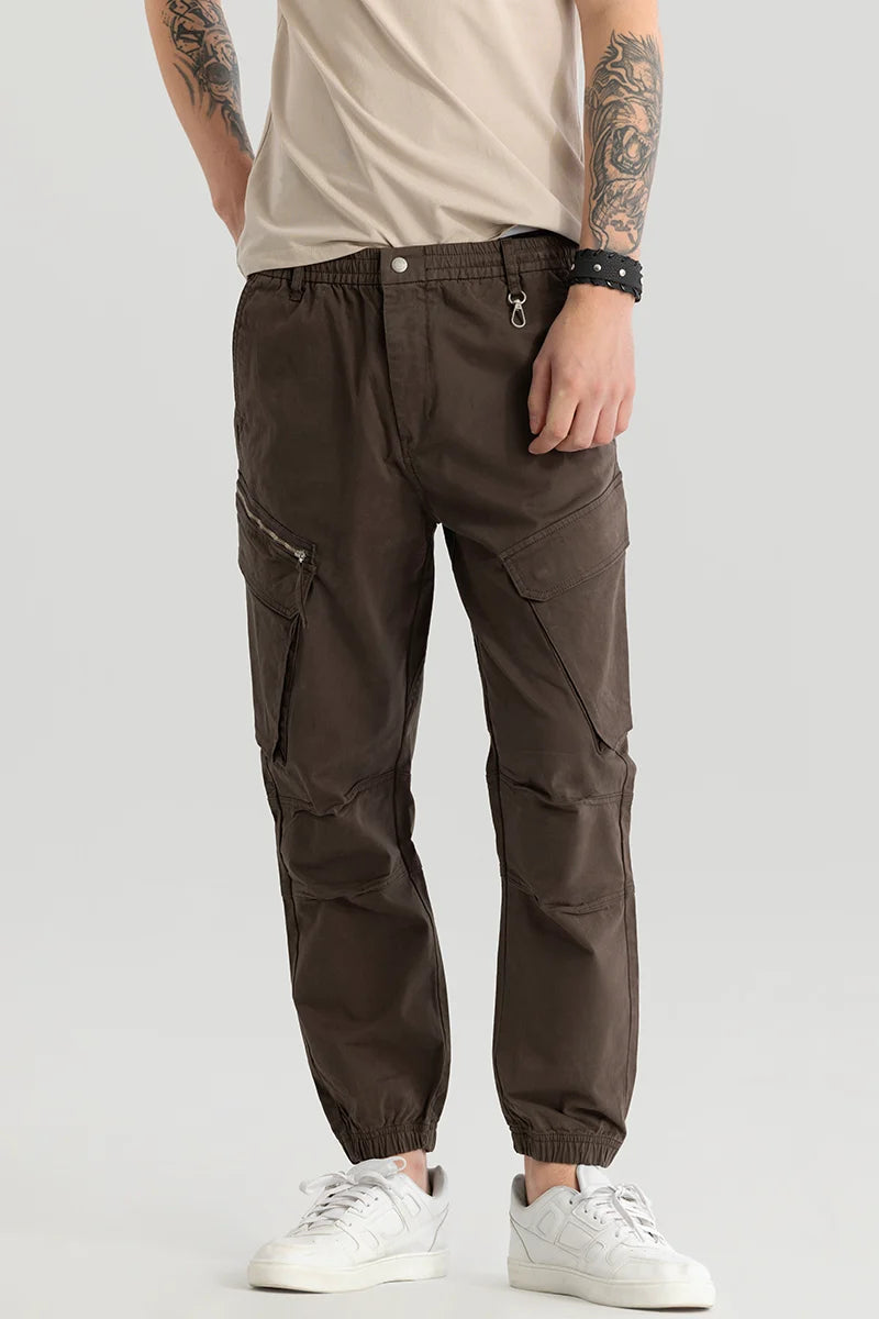 Thibaut Brown Relaxed Fit Cargo Pant Luxurious Men's High