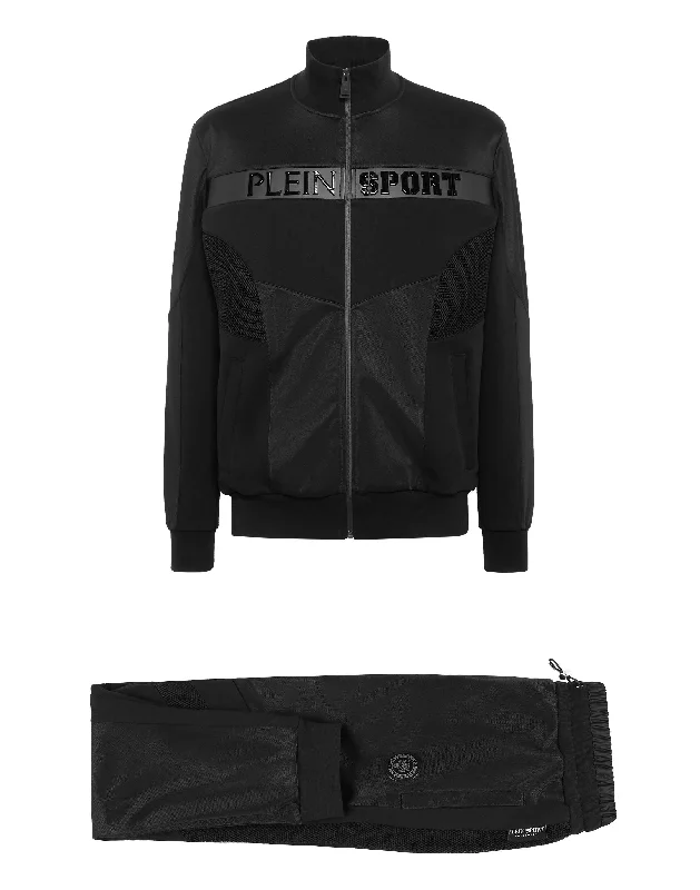 Tracksuit: Zip-up Jacket + jogging pants Statement Practical Men's Quick