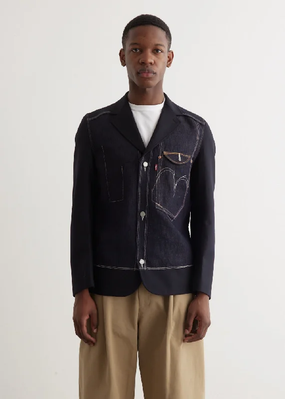 x Levis Denim Wool Jacket Tailored