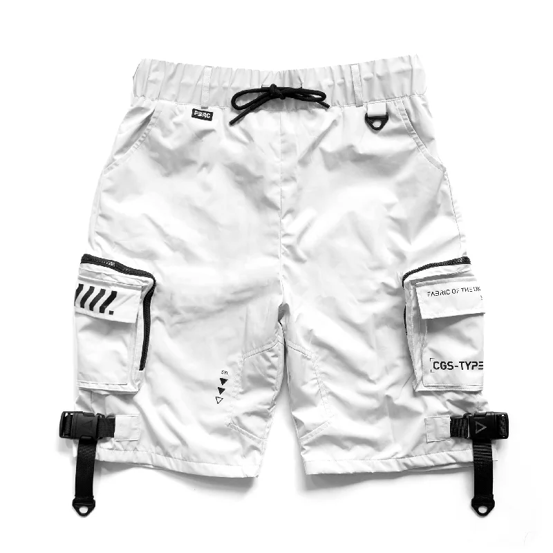 CGS-Type 35A White Cargo Shorts Practical Men's Quick