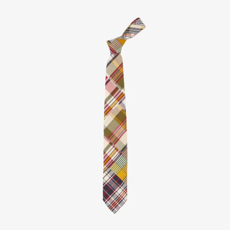 Madras Check Tie Tough Men's Tactical