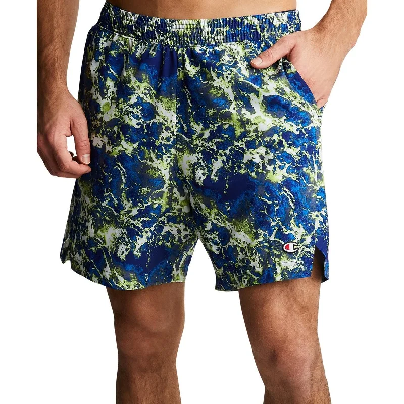 Mens Camo Sweat Wicking Shorts Masculine Men's 