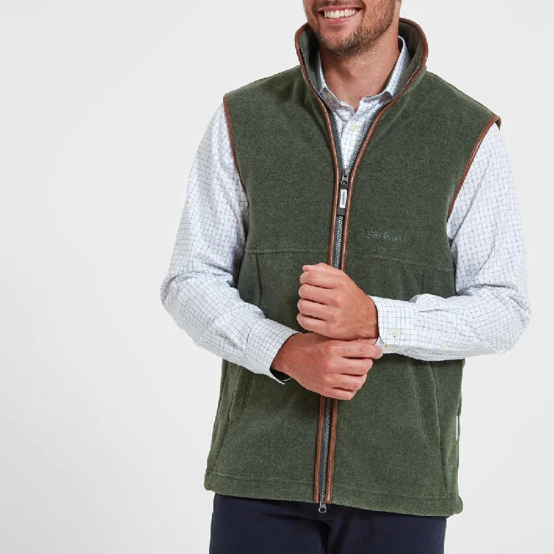 Schoffel Men's Oakham Fleece Gilet Laid