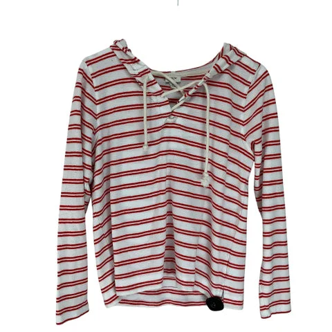 Top Long Sleeve By J. Crew In Striped Pattern, Size: M Refined Men's Velvet