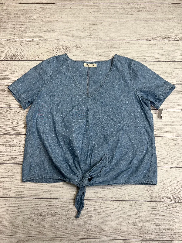 Top Short Sleeve By Madewell  Size: M Bold Men's Animal