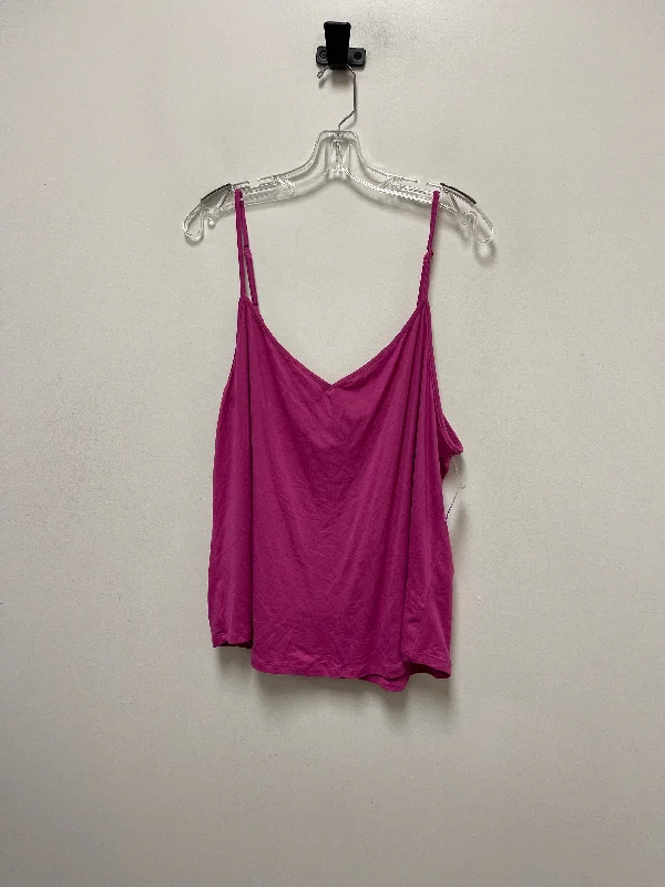 Purple Tank Top Clothes Mentor, Size 2x Classic Men's Pin