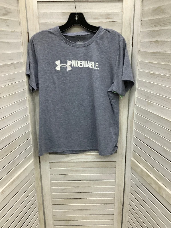 Top Short Sleeve By Under Armour  Size: L Polished Men's Silk