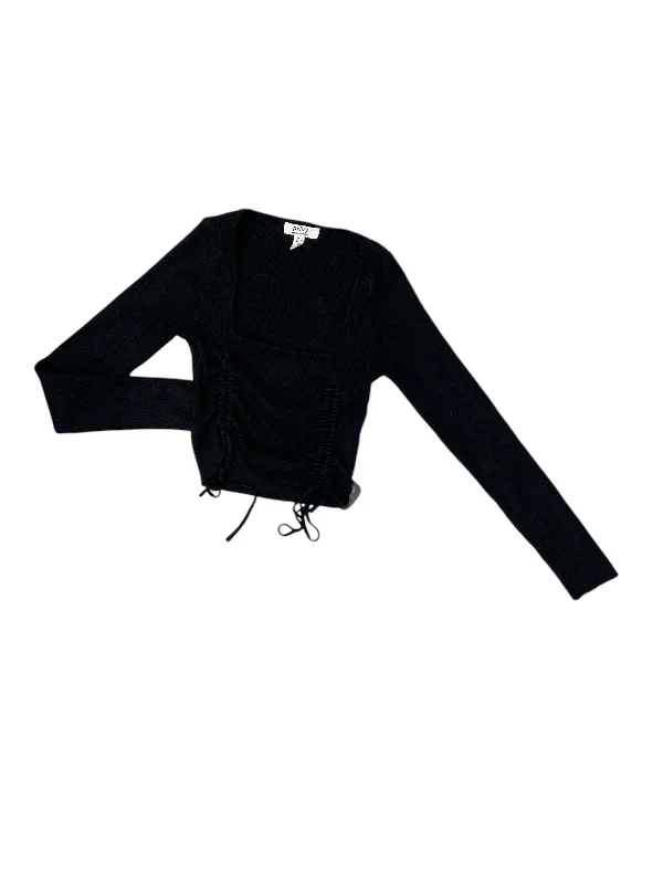 Top Long Sleeve Basic By Clothes Mentor In Black, Size: M Adventure