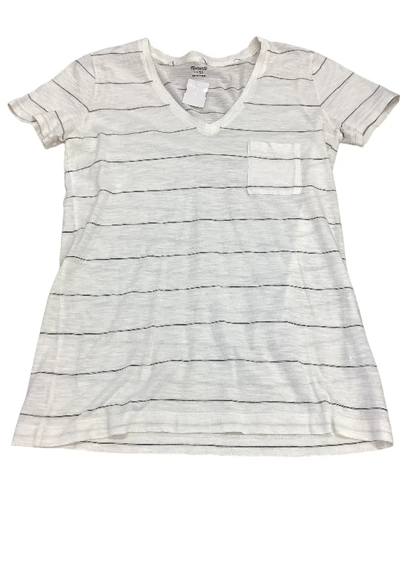 Top Short Sleeve By Madewell  Size: Xs Casual Men's Loose