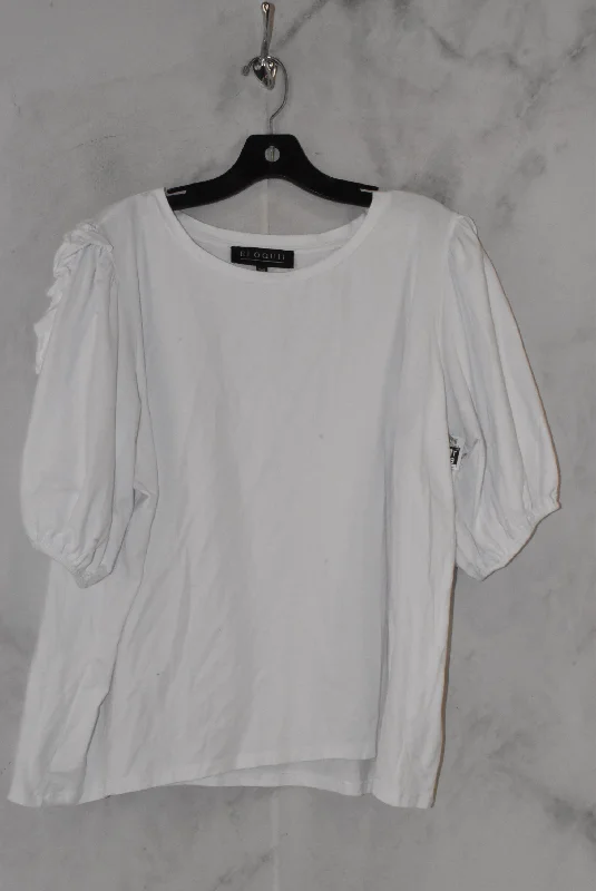 Top Short Sleeve By Eloquii  Size: 18 Dynamic Men's Glow