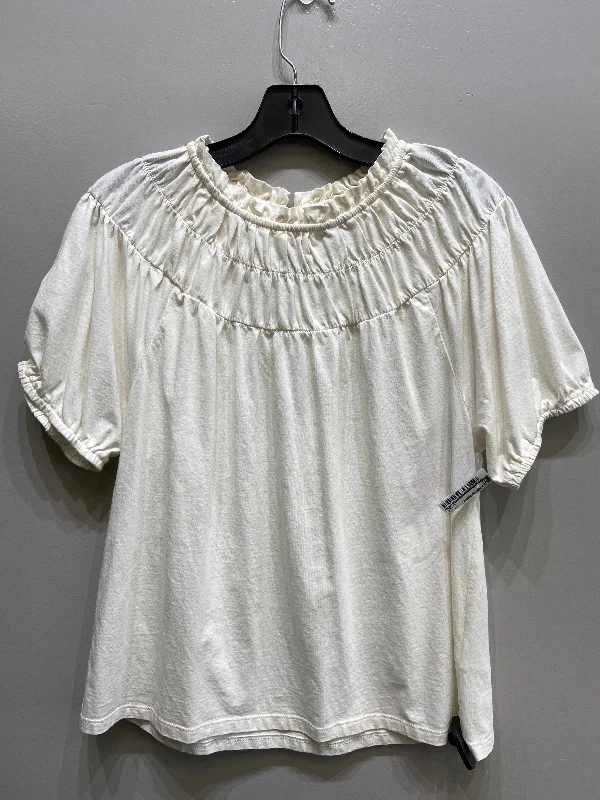 Top Short Sleeve By J Crew  Size: M Laid