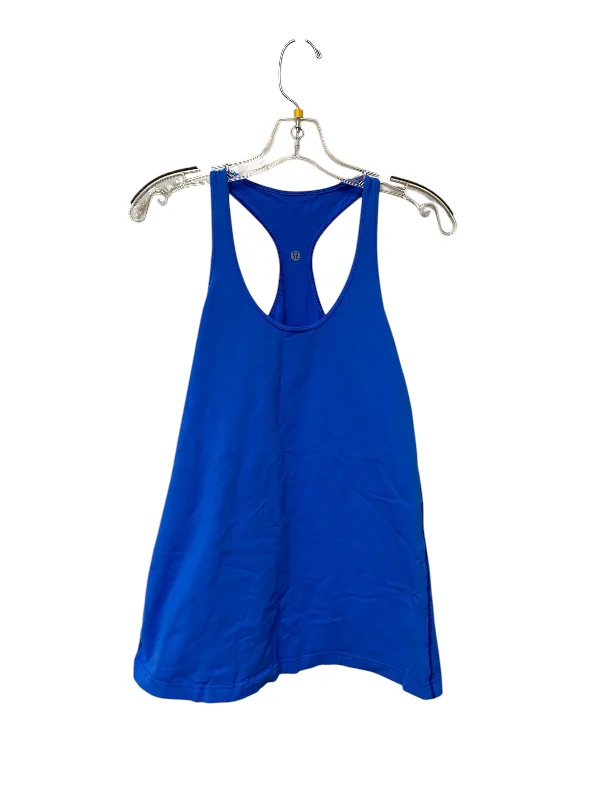 Athletic Tank Top By Lululemon In Blue, Size: L Monochromatic Office Style