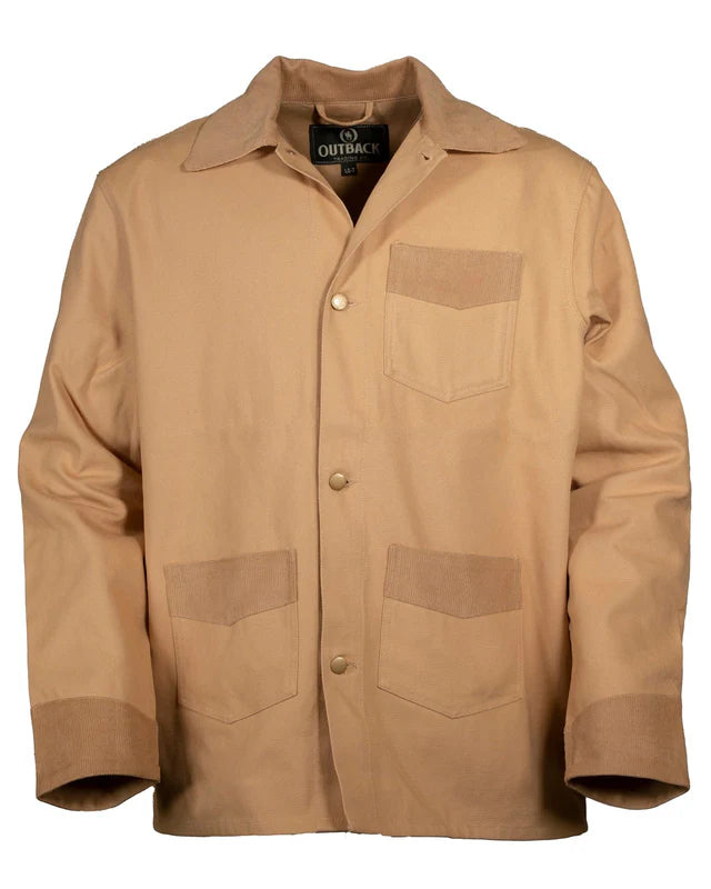 Outback Men's Brush Jacket/6509 Earthy Men's Hemp