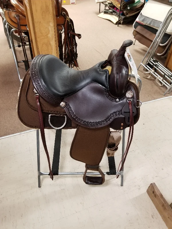 New Circle Y Trail Saddle/CY420886BM/15" Trendy Men's Oversized