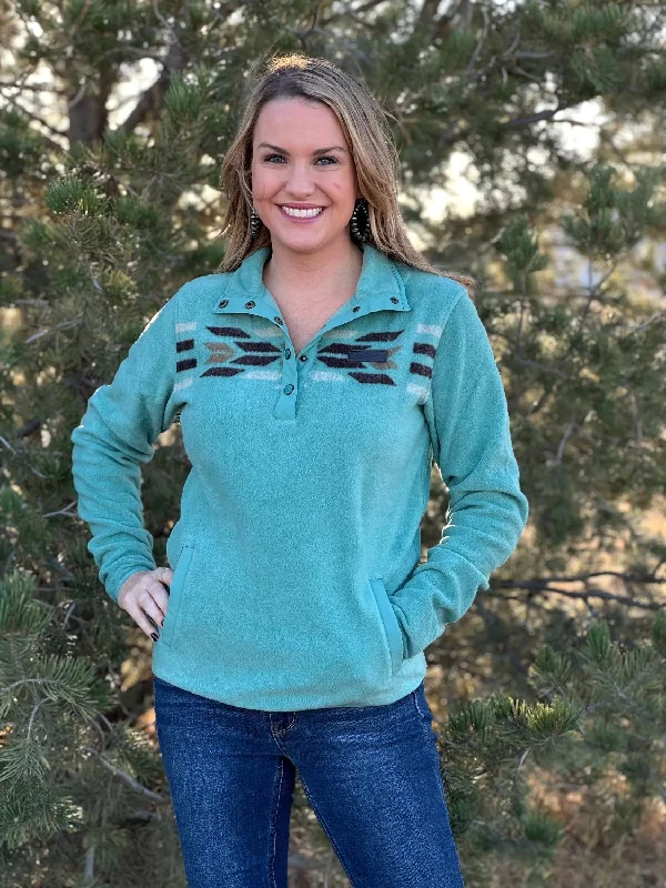 Mint Ladies Fleece Pullover Adventure