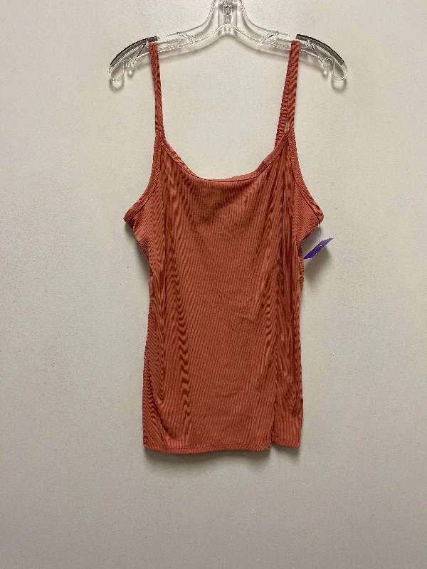 Orange Tank Top No Boundaries, Size 3x Relaxed Men's Australian 