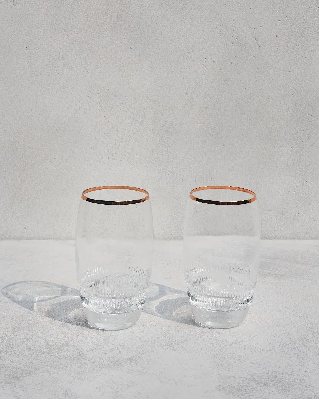 Serena Highball Glass - Set of 2 British Gentleman Style