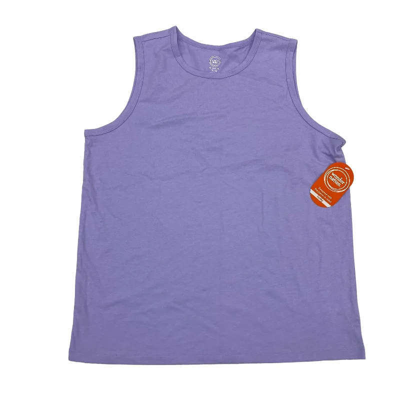 PURPLE TANK TOP by CLOTHES MENTOR Size:XL Dynamic Men's High